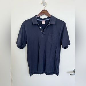 Brooks Brothers Men’s Pocket Polo Shirt Blue Size Medium